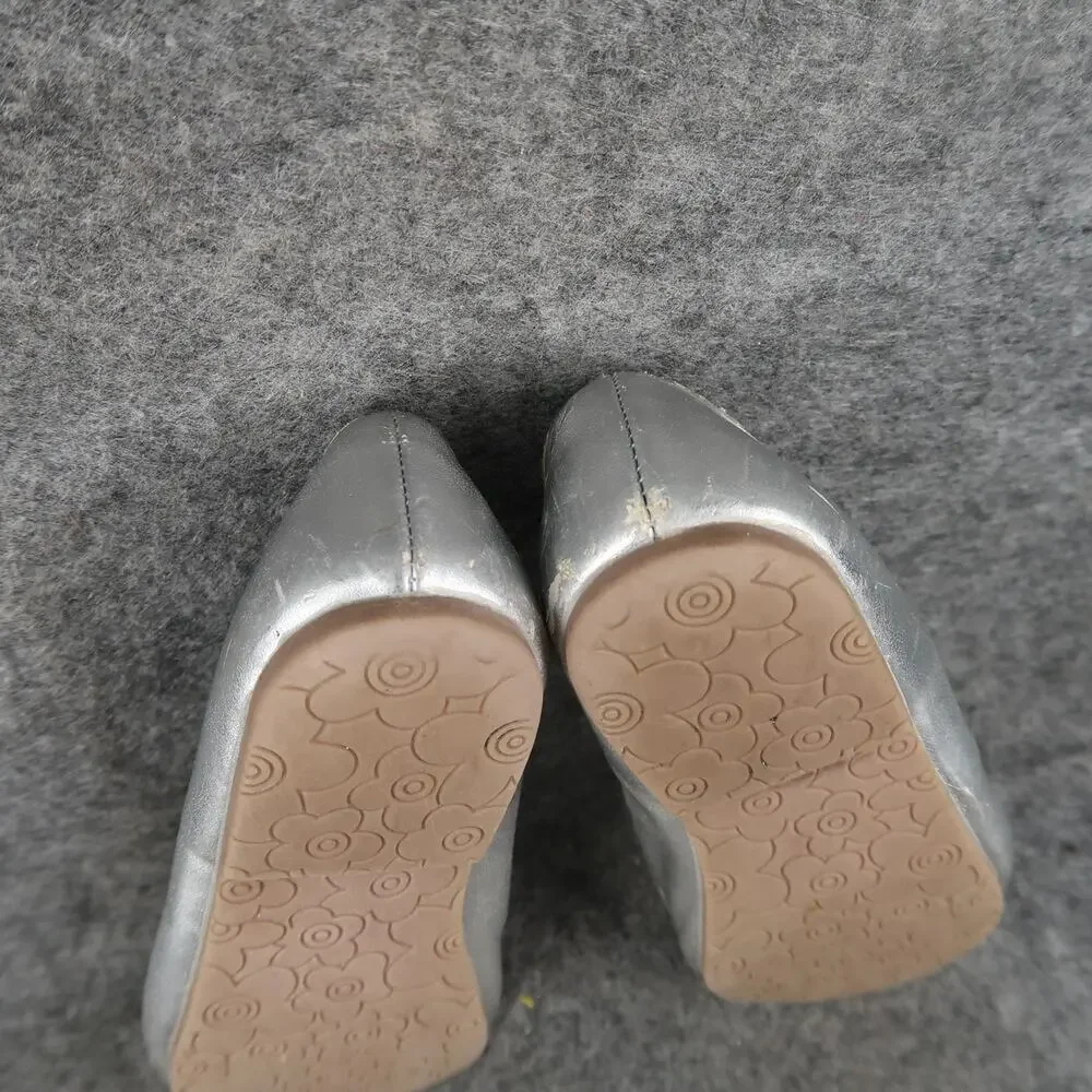 Koala Kids Shoes Toddler 8 Ballet Flats Elastic Strap Metallic Embellished Toe